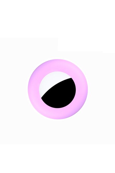 Choice6 حافظة سيليكون ملونة باللون الأرجواني لجهاز Apple Airtag Tracker، غطاء...