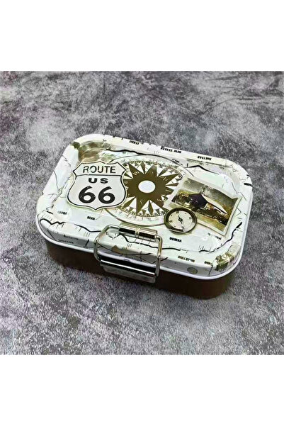 Choice3 ZLZ 1Pc Vintage Double-layer Slide Buckle Small Box with Compartment ...