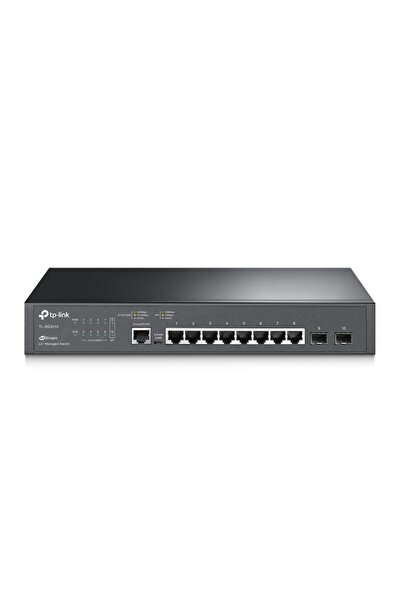 TP-LINK Switch cu management L2+, 8 Porturi Gigabit, 2 x SFP Gigabit "TL-SG32...