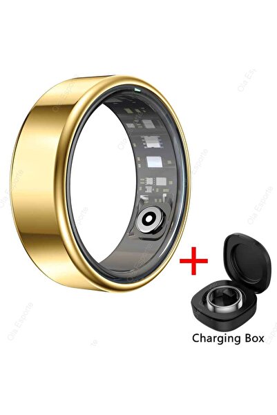 Choice60 14 Gold Box 2025 New Smart Ring Men Women, Heart Rate and Blood Oxyg...
