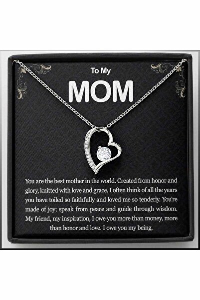 Choice Gift For Mom Trendy Creative Elegant Classic Heart Pendant Necklace De...