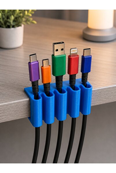 MD×HOA 1 Adet Kablo Düzenleyici - Kablosu Tutucu - Usb Kablosu - Şarj Kablosu...