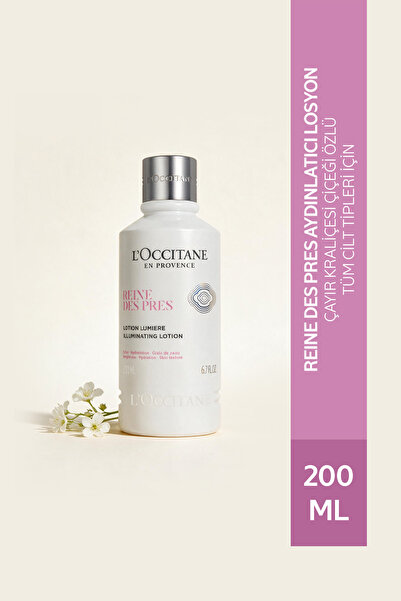 L'Occitane Reine Des Pres Aydınlatıcı Losyon, Çayır Kraliçesi Çiçeği Özlü, 20...