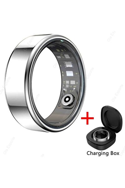 Choice12 13 Silver Box 2026 New Smart Ring Men Women, Heart Rate Blood Oxygen...