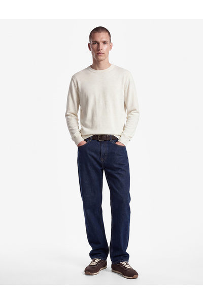 Koton Long Sleeve Crew Neck Basic Knitwear Sweater