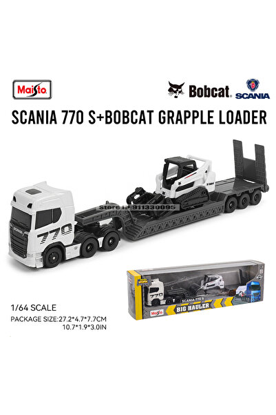 Choice Maisto SCANIA 770 S Maisto 1:64 SCANIA 770 S فولفو رافعة شوكية مركبة ن...
