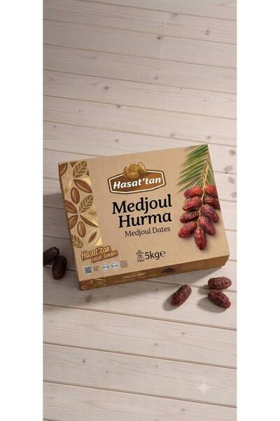 HASATTAN LARGE PREMİUM KUDÜS MEDJOUL HURMA İRİ BOY VE YUMUŞAK DOKULU 5KG ÜRDÜN MENŞEİLİ