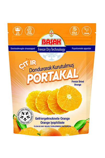 BAŞAK FREEZE DRİED-DONDURARAK KURUTULMUŞ PORTAKAL 16 gr. X 6 Adet