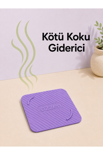 ozzen Lila Kötü Koku Böcek Önleyici Silikon Mat Banyo Mutfak Lavabo Balkon Gi...