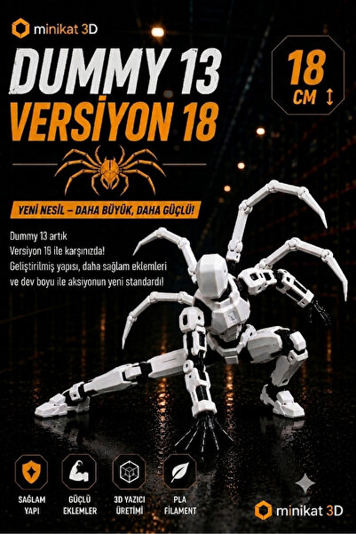 Genel Markalar Dummy 13 versiyon 15 figur ve spider kollar