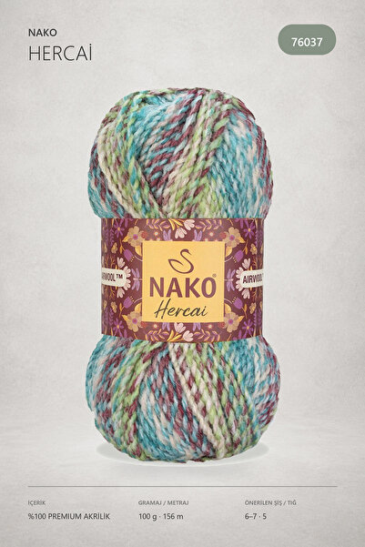 NAKO Hercai Ebruli El Örgü Ipi 76037