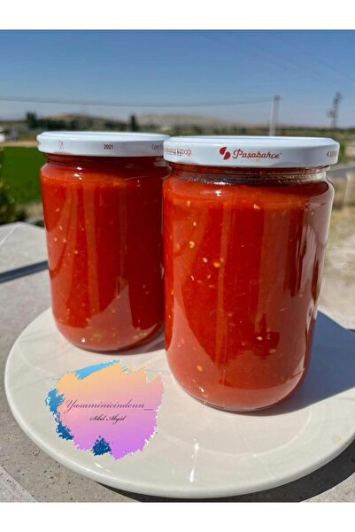 yaşam Domates püresi kabuksuz 600gr 2 adet