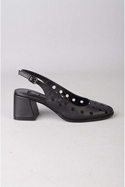 SEÇ KUNDURA Seç 2625 Genuine Leather Heel-Style Women's Shoes (Heel Height: 6...