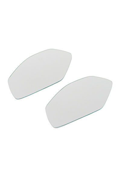 Choice A pair lenses Motorcycle Accessories Convex Mirror Increase View Visio...