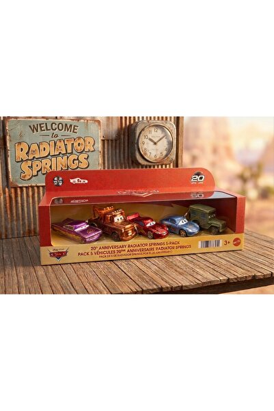 CARS Disney & Pixar Dıe-Cast 20. Yıl Dönümü Kutlama Yarışı Özel Serisi Radyat...