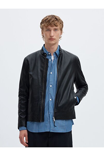 Selected Homme Lederjacke Klassische