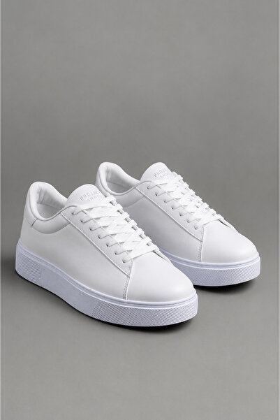 PRO JACK Beyaz Siyah Günlük Erkek Sneaker Ayakkabı - 0412