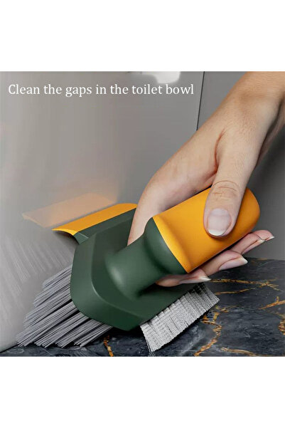 Choice1 Yellow green Cleaning Brush Crevice Brush Deep Cleaning Scraper Groun...