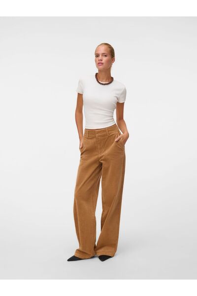 Vero Moda Hose VMCORA Mittlere Taille Hose