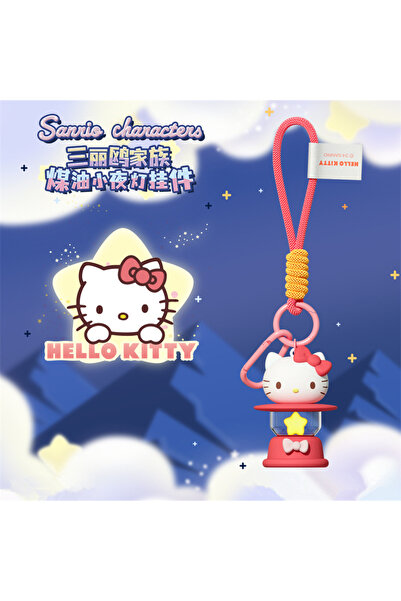 Choice HelloKitty 16CM Original Sanrio Keychain Creative Hello Kitty Night Li...