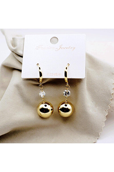 XUPING JEWELRY Cercei placați cu aur de 18k și pietre de zirconiu