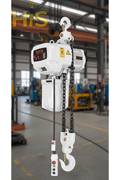 Shun 5 Ton 6 Metre 2 Hareketli Elektrikli Zincirli Caraskal Vinç 380V-7486070