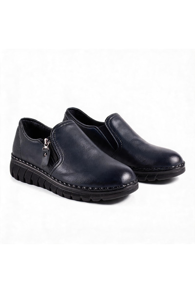 ALOGO Pantofi Dama Casual din Piele Ecologica cu Talpa Confortabila TR3215