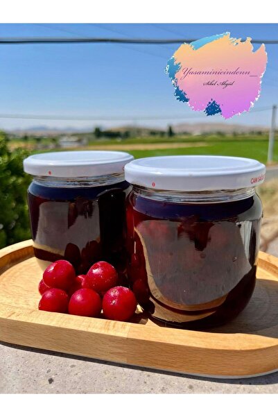yaşam Vişne Reçeli Ev Yapımı Doğal