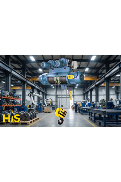 Shun 10 Ton 12 Metre 4 Hareket MONORAY VİNÇ kılavuzlu 380V