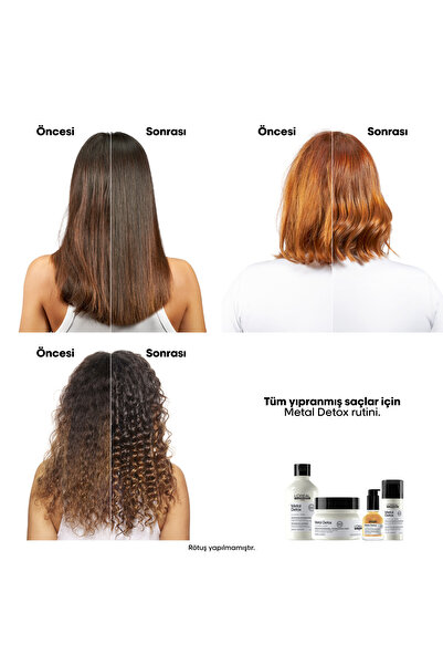 L'oreal Professionnel Serie Expert Metal Detox Renkli Ve Açıcı Ile Işlem Görmüş Saçlar Için Metal Ka