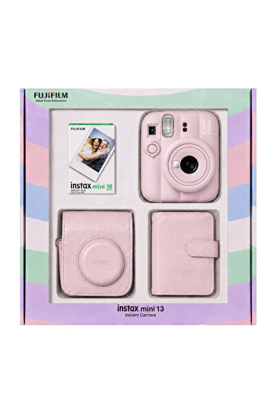 Fujifilm Instax Mini 13 Fotoğraf Makinesi Çanta ,Albüm ,10'lu film Bundle box