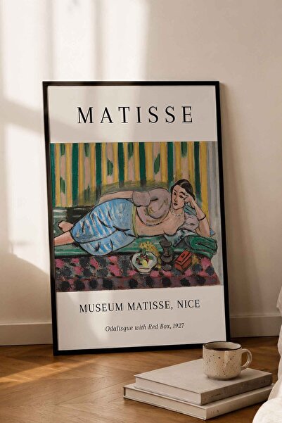 dudekohome Henri Matisse - Odalisque with Red Box, 1927 / Kırmızı Kutulu Odal...
