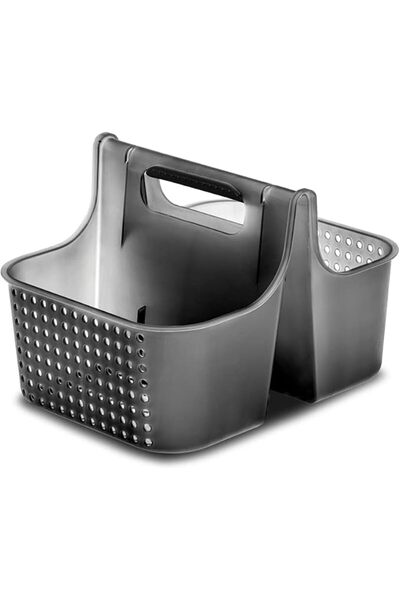 Madesmart Small Organizer Soft Grip Handle under Sink Bathroom Storage Versat...