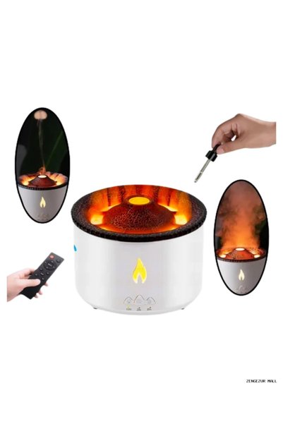 ZERO LAND Zngzrmll a and Vol Effect Ultrasonic Aroma Diffuser with Led Night Light (205707) Air Humidifier