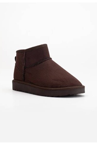 Ornaz shoes Kadın/kız Bot Içi Kürklü Kışlık Classic Ultra Mini Süet Kadın Bot...