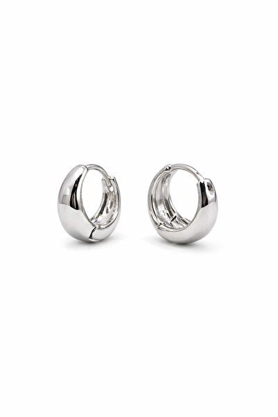 Mini Silver Halka Küpe JP00166