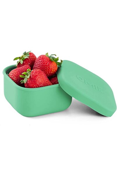 GENERAL Aomei Silicone Leak-Proof Snack Food Container Storage Boxes with Lid...