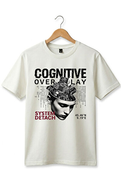 The Baski Σύστημα Γνωσιακής Επικάλυψης Detach Design Τυπωμένο Unisex Y2k Stre...