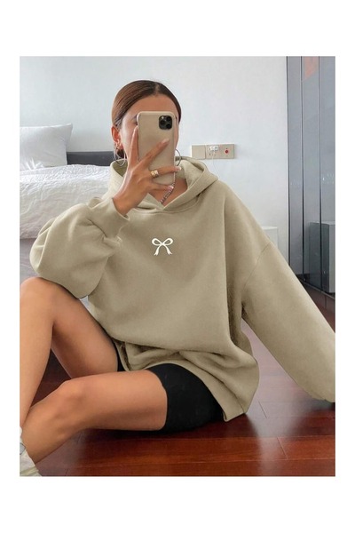 DAXİS Sportwear Company Women's Oversized Hooded Sweatshirt