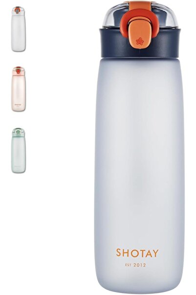 GENERAL Lightweight Quick-Drinking Squeeze Water Bottle Leak-Proof One-Handed...