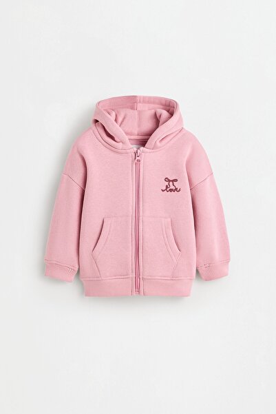 LEFTIES Fermuarlı kabartmalı sweatshirt