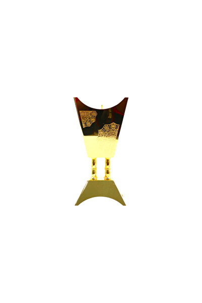 Gearne AB-2023 - مبخرة استيل مربع مذهب ذهبي AB-2023-69G