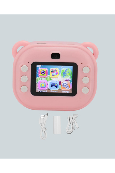 Genel Markalar Anında Baskı Özellikli Şipşak Kamera 24MP HD Çift Lensli ve 32GB Hafızalı