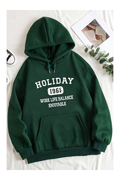 DAXİS Sportwear Company Holiday Oversize Hooded Sweatshirt