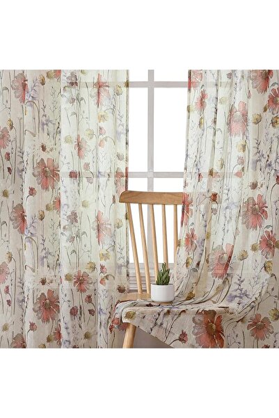 OWENIE Oweny 2.13m Black Sheer Curtains 2 Panels Set Voile Sheer Curtains wit...