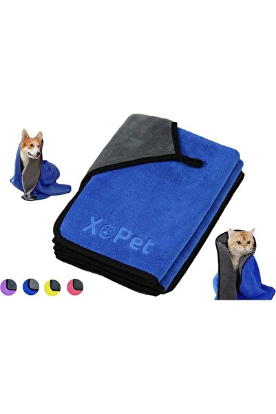 GENERAL Oem Super Absorbent Soft Fast Drying Microfiber Pet Towel for Dogs an...