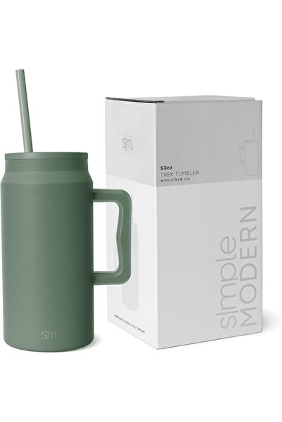 Simple Modern Simple Modern Stainless Steel 40oz Tumbler with Handle and Stra...
