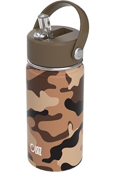 GENERAL Oyesz Kids Water Bottle with Straw Lid 14Oz/400Ml 316 Stainless Steel...