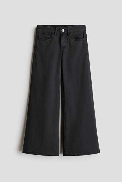 H&M Geniş Paçalı Gabardin Pantolon