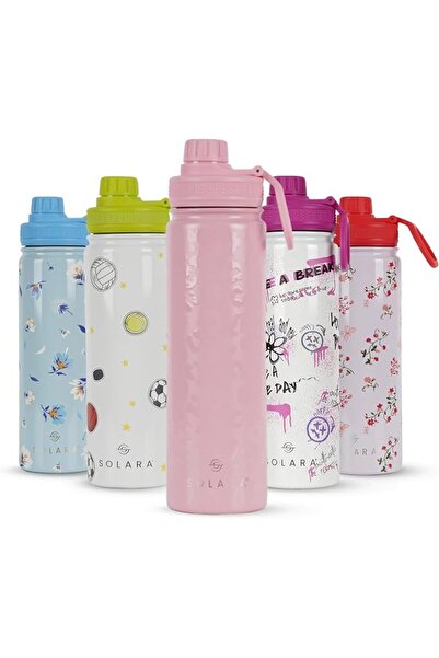 SOLARA Stainless Steel Insulated Water Bottle for Travel, Home, Office, Schoo...